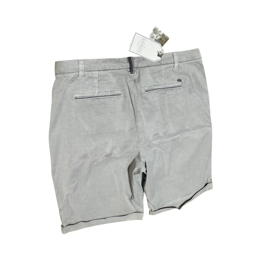 Ecru The Mitchell‎ Project NWT the new Nash gray shorts sz 10 minimalist tencel